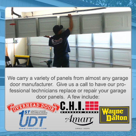 Garage door panel repair Gladstone OR